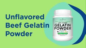 AMANDEAN Premium Gelatin Powder XL. Grass-Fed Beef Collagen Protein Supplement. Unflavored. Healthy Skin Hair Nails & Gut. Paleo Friendly Cooking and Baking. 18 Amino Acids. Non-GMO.