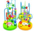 Đồ chơi luồn hạt size nhỏ cho bé, đồ chơi gỗ trẻ em, giáo cụ montessori, Xương Rồng Nhỏ. 