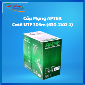 Cáp mạng APTEK UTP CAT.6 305m - Hàng Chính Hãng