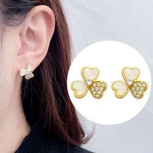 Fashionable Ring Gift s925银针时尚百搭优雅耳钉女轻奢高级感气质耳环法式小巧耳饰批发