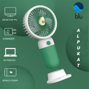 Kipas Angin Genggam Mini Portable Karakter Buah Warna Permen Kipas Angin Mini Cute