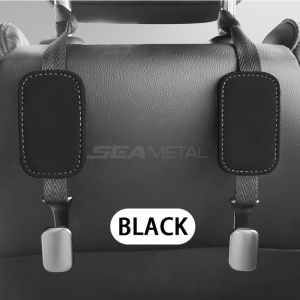 SEAMETAL Car Hook Seat Multi-Functional Small Hook Back Seat Back In The Car Rear Durable High-End Car Storage For Handbag Purse Bags Clothes