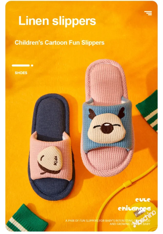 Fun slippers 2025 for kids