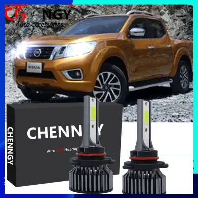 สำหรับ Nissan NAVARA NP300 2015 2016 2017 2018 2019-Bright 6000K LED ไฟหน้าไฟหน้าหลอดไฟ LOW Beam (1 คู่) รับประกัน 1 ปี P&P ชิปอัพเกรด