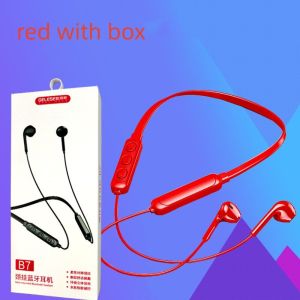 YOVONINE แม่เหล็กไร้สายบลูทูธหูฟังเพลงหูฟังโทรศัพท์คล้องคอกีฬาหูฟังหูฟังพร้อมไมโครโฟนสำหรับมาร์ทโฟน