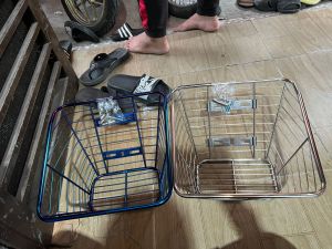 Rổ inox xe Future Neo/ Wave Rs và Wave 2017.