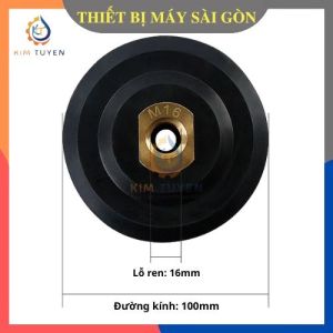 Đế Đánh Bóng Cao Su Siêu Mềm Cao Cấp Ren M16 Chuyên Đánh Bóng Xe Đánh Bóng Đá Đánh Bóng Kính.