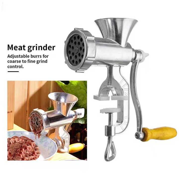 Household Machine Tool Stainless Steel Noodles Maker Sausage Maker Food  Processor Meat Grinder Blender Home Appliances Quick Manual Meat Grinder