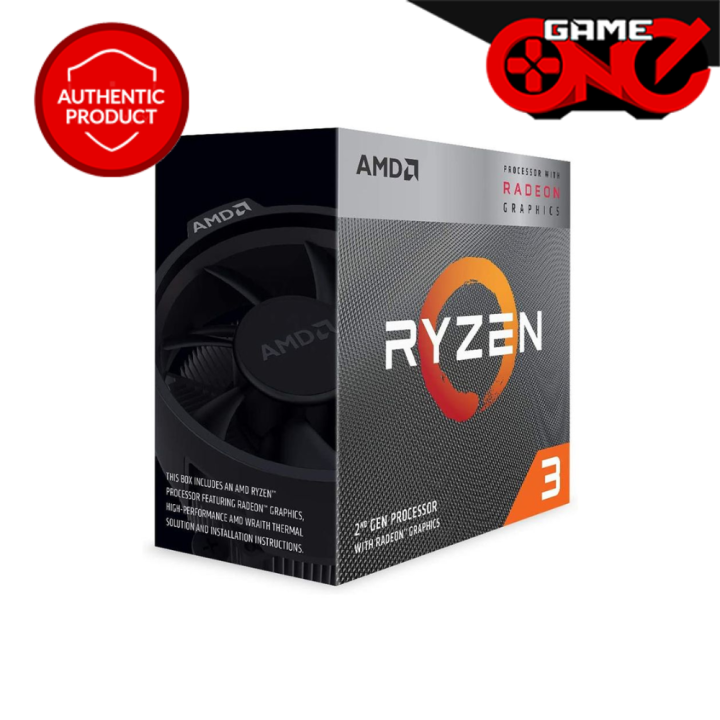 AMD Ryzen 2nd Gen 3200G with Radeon Vega Graphics Cores