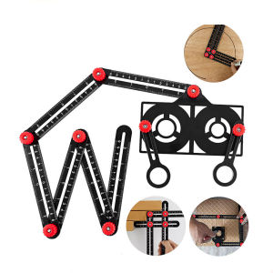 Aluminum Alloy 6/9/12 Fold Adjustable with Locate Head Angle Finder: A Carpenter's Best Friend
