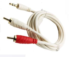Dây Cáp Audio 3.5mm ra 2 đầu RCA/AV dài 5m hãng Choseal