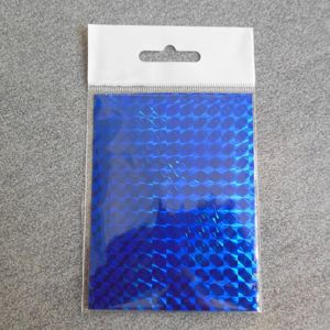 MIIQNUS 2pcs Đèn Flash Băng Nhân tạo Bả FLY Ràng Buộc Materail Phim chất kết dính Holographic Cá Thu Hút Dán Cá Thu Hút Băng Lure Làm Băng Mồi Câu Cá Sticker