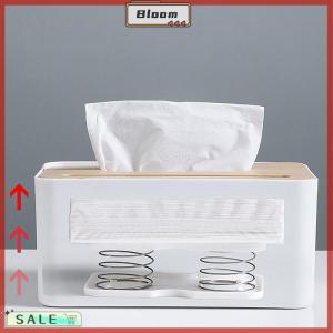 Follow Get New[Bloom Z] Creative Spring Holder Tissue Box Automatic Lift Spring Loaded Tissue Box Tissue Spring Bracket Car Tissue Box Spring Holder