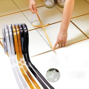 LASADAYA Sink Edge Household Products Bathroom Kitchen Wall Foot Line Ceramic Tile Gap Tape Decorative Strip Beautiful Seam Tape Waterproof Sticker