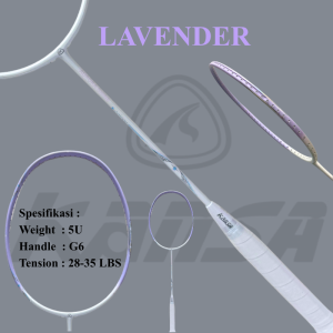 Kansa Racket Badminton Series Aurora Shine 5UG6 Made in Taiwan Raket Badminton Anak Dewasa Full Carbon FREE BAG & GRIP