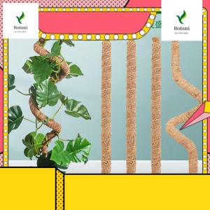 Bendable DesignCurved Coco Coir Moss Stick For Climbing Plants / Plant Support Stake / Free Shape Plant Pole / Trellis