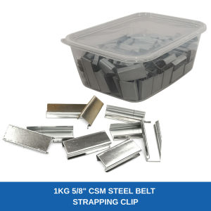 CSM Metal Clip & Buckle clip PET Metal Clip Packing belt Strapping Band Bungkus tali
