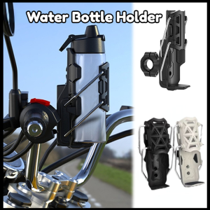 Universal Motorcycle Bottle Cup Holder Adjustable Bumper Clamp Bicycle Basikal Motosikal Motorcycle Accessories摩托车水壶支架