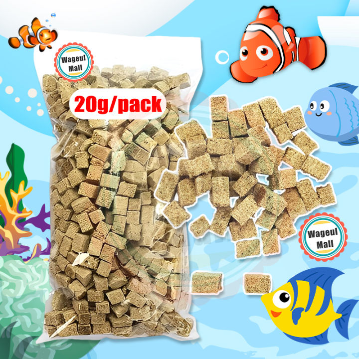 NatureHolic Pure Cubes Tubifex Vriesgedroogde tubifex kubus voor