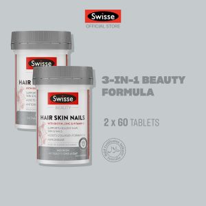 [Twin Pack] Swisse Ultiboost Hair Skin Nails 60 Tabs