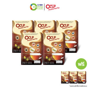 OCUP Rooibos Red Tea โอคัพ รอยบอส เรด ที ชาแดง 5 กล่อง ฟรี 3 กล่อง #129428