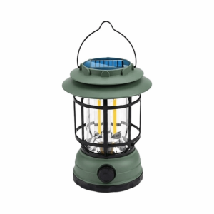 TEWUB Battery Powered Solar Camping Light USB Rechargeable Waterproof Solar Emergency Lamp Super Bright Portable Solar Camping Lantern Outdoor