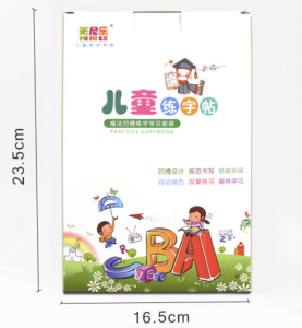 Magic Writing Copybook 8 Book Set Resuable Handwriting Copybook Writing Practice Alphabet Book for Kid Early Learning