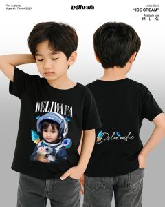 Deliwafa - Oversize T-shirt Deliwafa KIDS Ice Cream