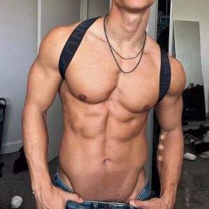 CMENIN ADANNU 1Pcs Hot Nylon Mens shoulder straps Mens Jacket Mens Tank tank tops undershirts AD1052