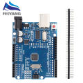 002 Bảng Mạch Uno R3 SMD ATMEGA328P/168P V3 - Extra I/O Pinout - CH340G Tương Thích Arduino IDE. 