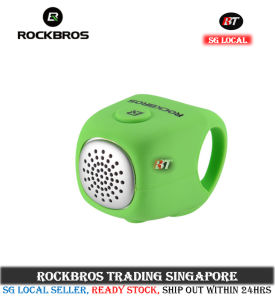 SG Delivery RockBros horn Bicycle bell Electronic Horn waterproof horn 110db bicycle accessories