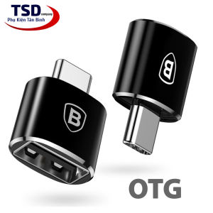 Đầu Chuyển OTG Type C Chính Hãng Baseus Dùng Được Cho Tất Cả Các Máy Dùng Cổng Type C