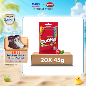 [Bundle of 20] Skittles Original 45G [Snack/Candy/Sweet]