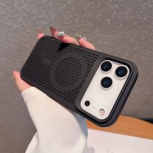 [FN] เคส17 pm ระบายความร้อน กลวง เคสไอโฟน 17 16 15 14 13 11 Pro Max air  โปร แม็กซ์ เคสโทรศัพท์ชาร์จไร้สาย  magnetic #2