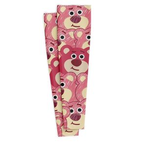 Bao tay chống nắng cute găng tay chống nắng cho bé bao tay chống nắng gấu dâu lụa lạnh dễ thương
