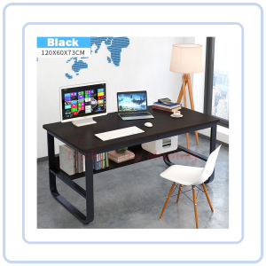 【Pure Care】 【U Frame Computer Table】Study Table / Computer Desk with Shelf Multiple Sizes Available
