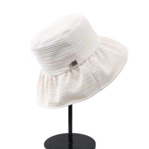 QUINT Breathable Wide Brim Sun Hat Cotton Foldable Fishmen Hat Portable UV Protection Beach Cap Woman Man