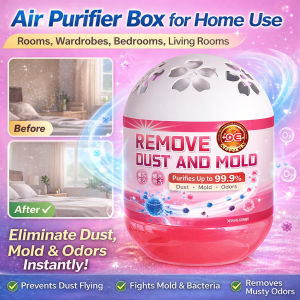 【30-Day Mold Protection】Home Mold & Odor Removal Magic Box Air Purifier/Mold Removal/Deodorizer/Air Purification/Wardrobe & Bedroom Use/Closet Odor Eliminator