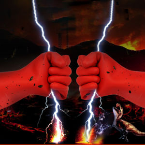 ถุงมือกันไฟดูด กันน้ํา กันไฟฟ้าแรงสูง 12 KV อุปกรณ์ช่วยช่างไฟให้ปลอดภัย