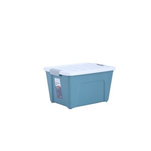 Storage Box Basket Organiser Container Plastic Organizer Bathroom Toilet Kitchen Living Room Modular