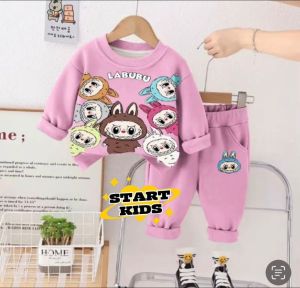SETELAN SWEATER LABUBU ANAK VIRAL TERBARU START.KIDS