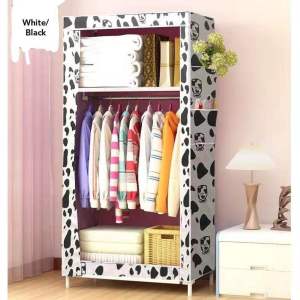 RL Mini Wardroeb Clothes Storage Quality Multifunctional Simple Wardrobe Fashion Cabinet Home Storage and Organizer Perfect For Bedroom Space Saving