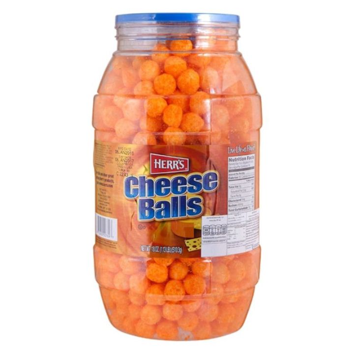 Enjoy At Home♦ Herr's Cheese Balls 482g.♦ | Lazada.co.th