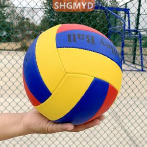 [COD] SHGMYD SPORTS วอลเลย์บอลมืออาชีพลูกวอลเลย์บอล PVC ขนาด5สำหรับชายหาดกลางแจ้งตั้งแคมป์ลูกบอลฝึกในร่ม