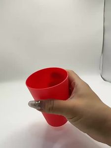 10 Personalized Colorful Wide Mouth Cup Childrens Educational Toy Cup Mouthwash Cup Stacking Cup Plastic Water Cup Cup [ Free Shipping ]