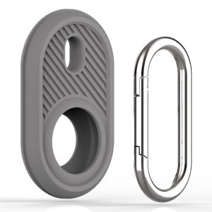 Apple AirTag Soft Silicone Case Anti-lost Protective TPU Cover Location Tracker Cover For airtags Tracker [Ready Stock]