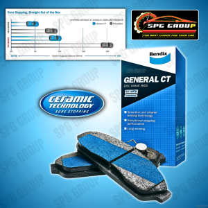 100% ORIGINAL BENDIX FRONT DISC BRAKE PADS PERODUA ALZA OLD M502 2009-2022 METAL KING TITANIUM MKT GENERAL CT GCT