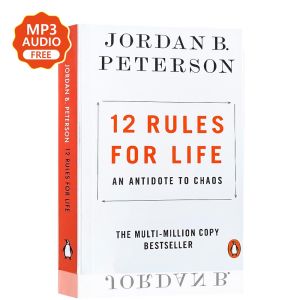 นายอินทร์ หนังสือ 12 กฎที่ใช้ได้ตลอดชีวิต 12 RULES FOR LIFE  An Antidote To Chaos จอร์แดน บี ปีเตอร์สัน By Jordan B. Peterson Self Help English Reading Books Self-Improvement Book Success Psychology Book Gifts