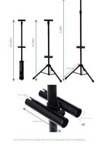 Advertise KT board Holder Pedestal Sign Baner Stand Swivel Sign Display Stand Rack 360 turning Shop Display Supermaket Display Stand for clothes store