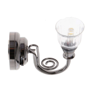 Sconce mô hình Tường Phòng Ngủ ánh sáng đồ nội thất tí hon Phụ kiện mô hình đóng vai đồ nội thất chiếu sáng đồ chơi búp bê nhà